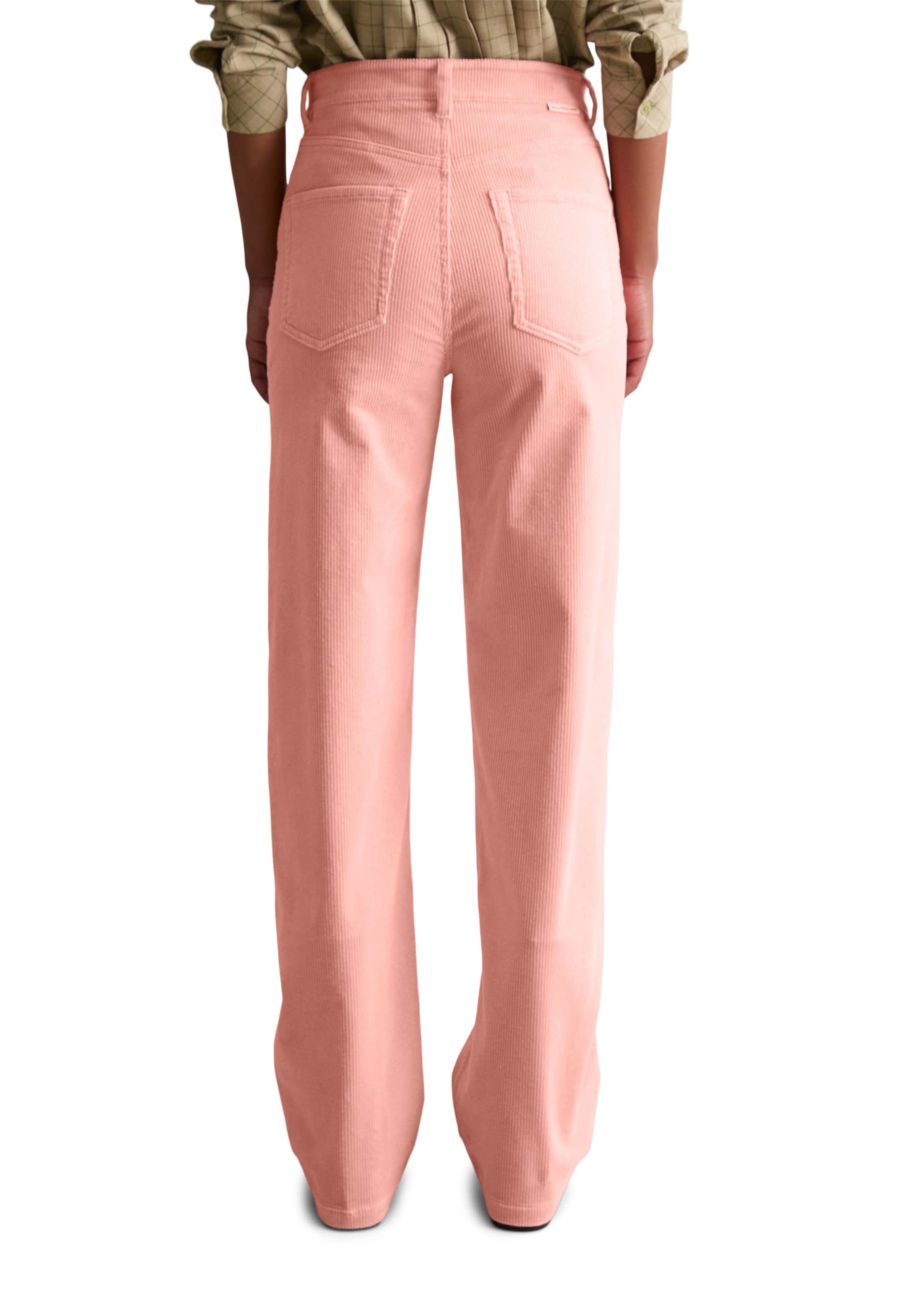 Marc O'Polo DENIM Široký strih Nohavice 'Tomma' - Ružová