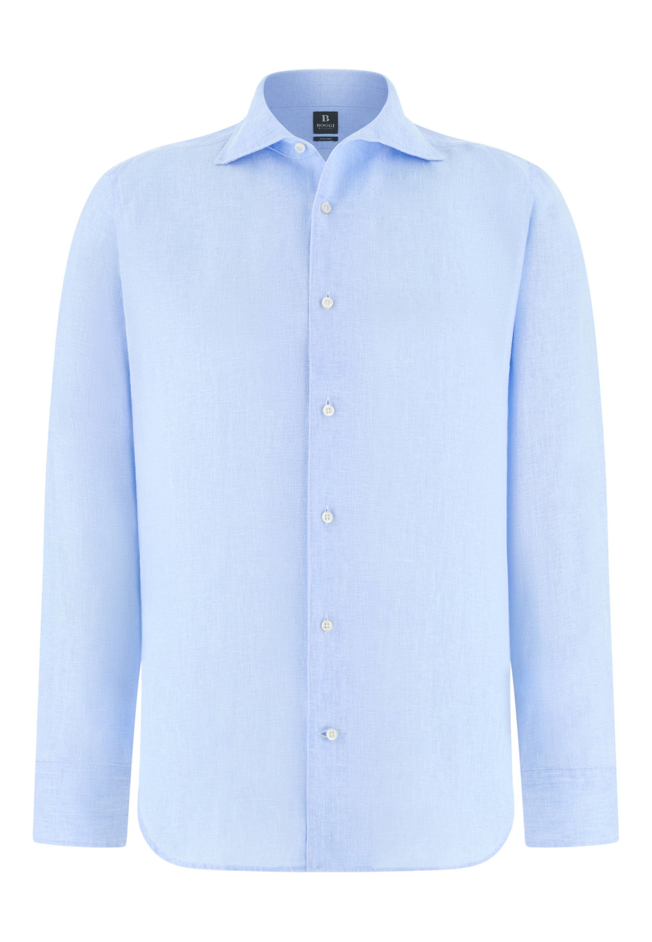 Boggi Milano Overhemd in Blauw: voorkant