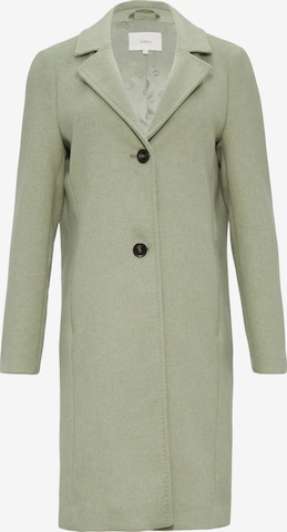 s.Oliver Tussenmantel in Groen: voorkant