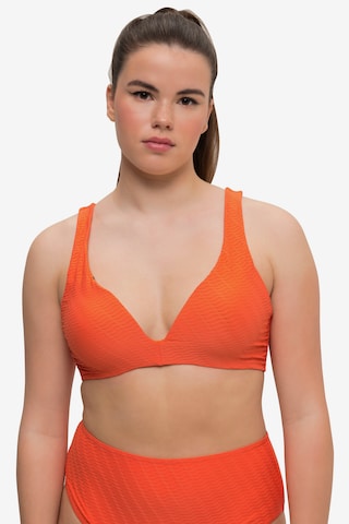 Studio Untold T-shirt Bikini in Oranje: voorkant