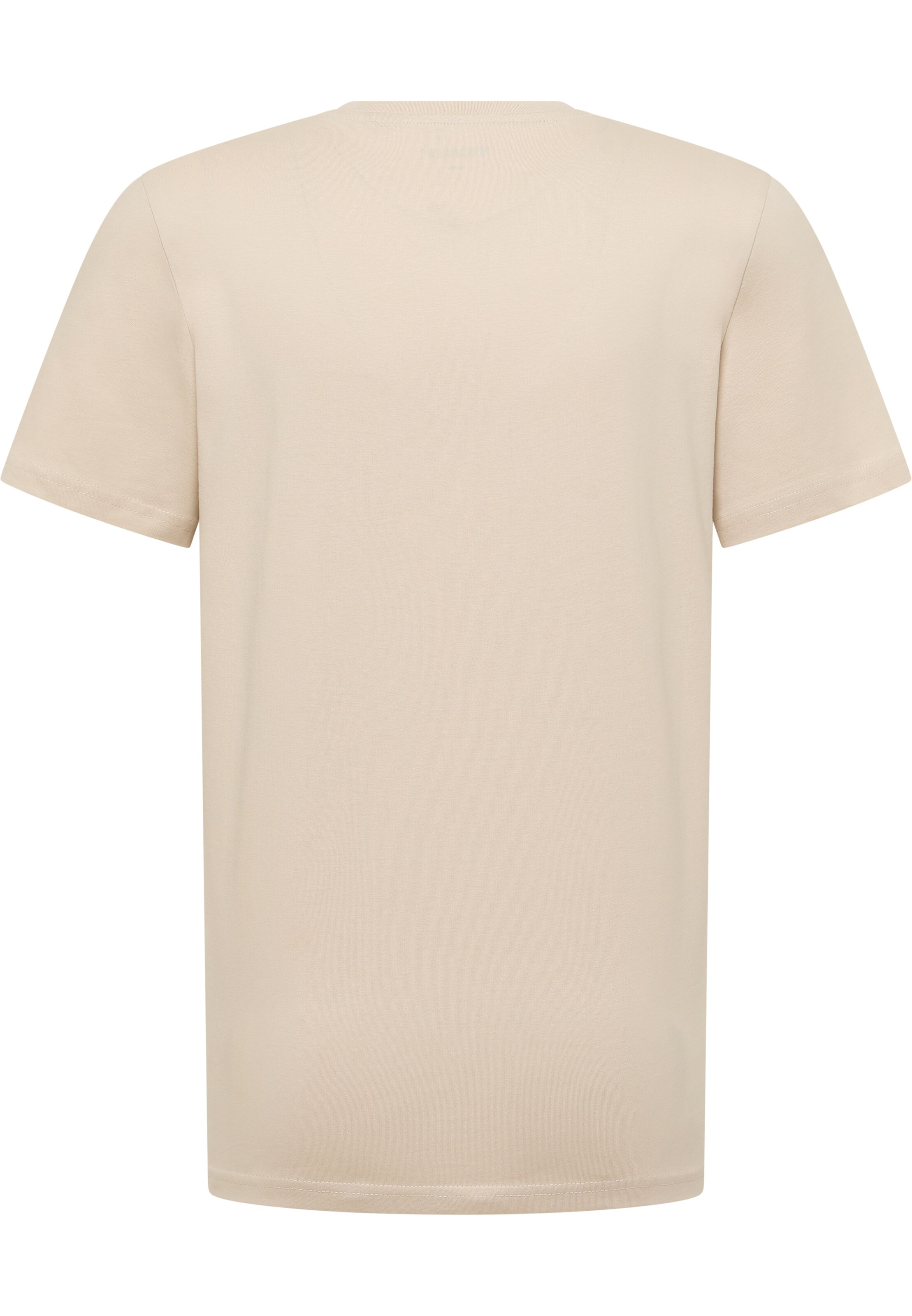 MUSTANG T-Shirt 'Austin' in Braun