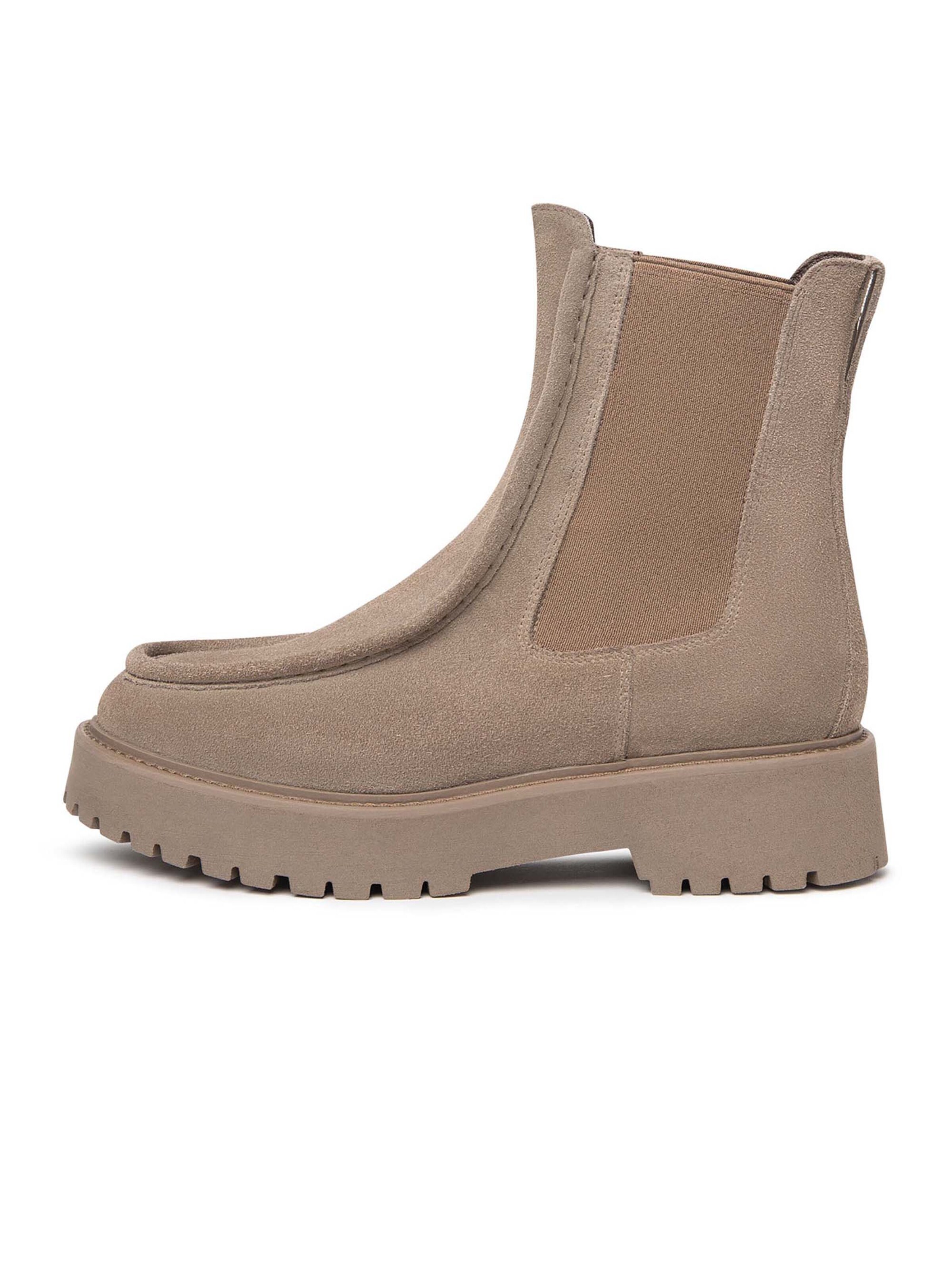 Nero Giardini Chelsea Boots 'Arold Velo Tr Taverna' in Beige: Vorderseite