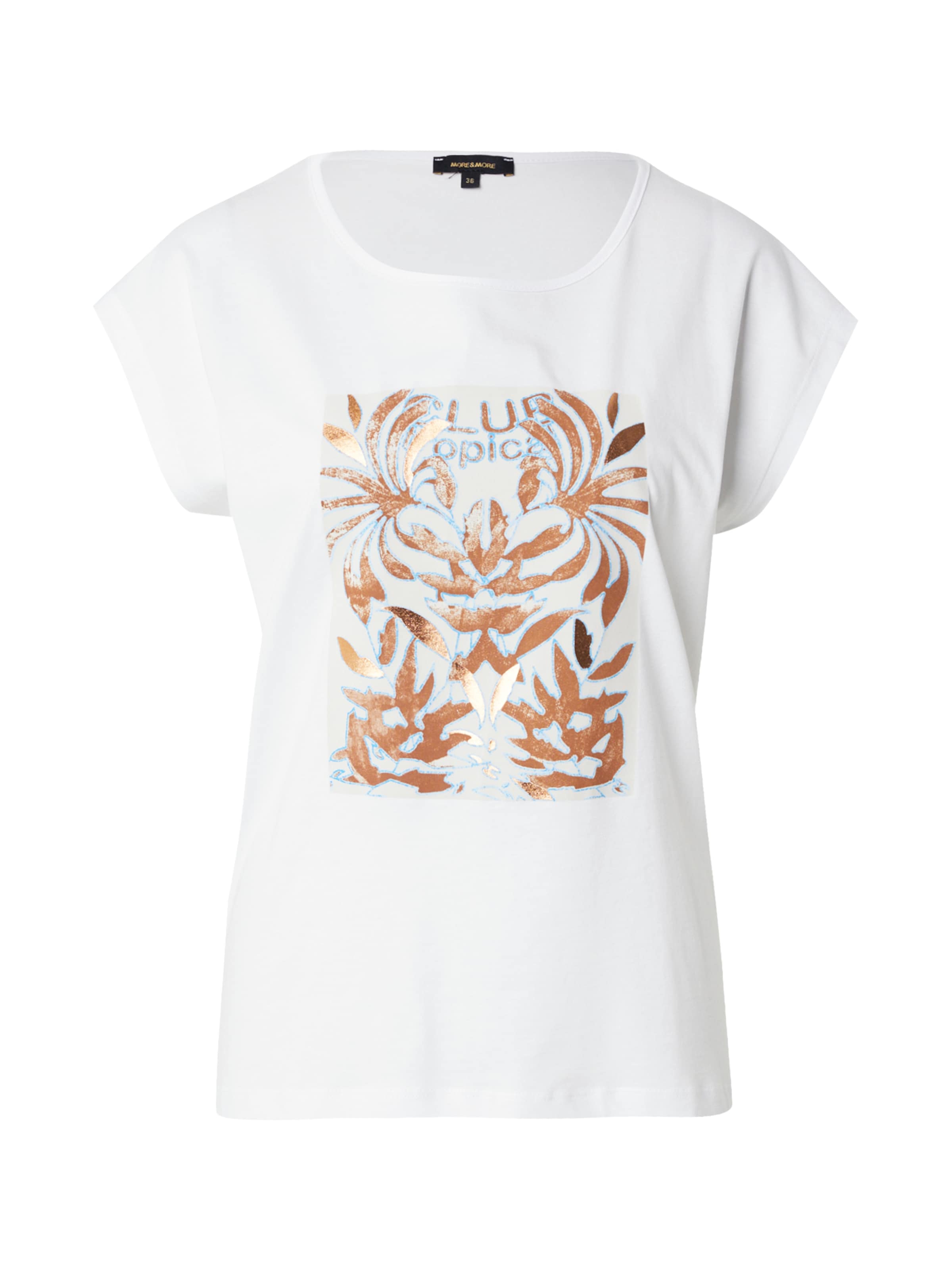 MORE & MORE Póló - fehér: elől