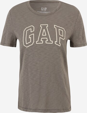Gap Tall Shirt in Grijs: voorkant