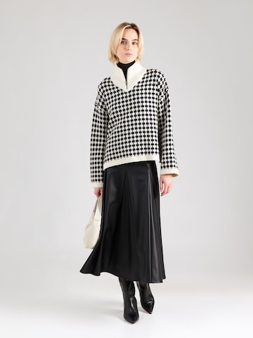 MSCH COPENHAGEN Pullover 'Amaria' i hvid