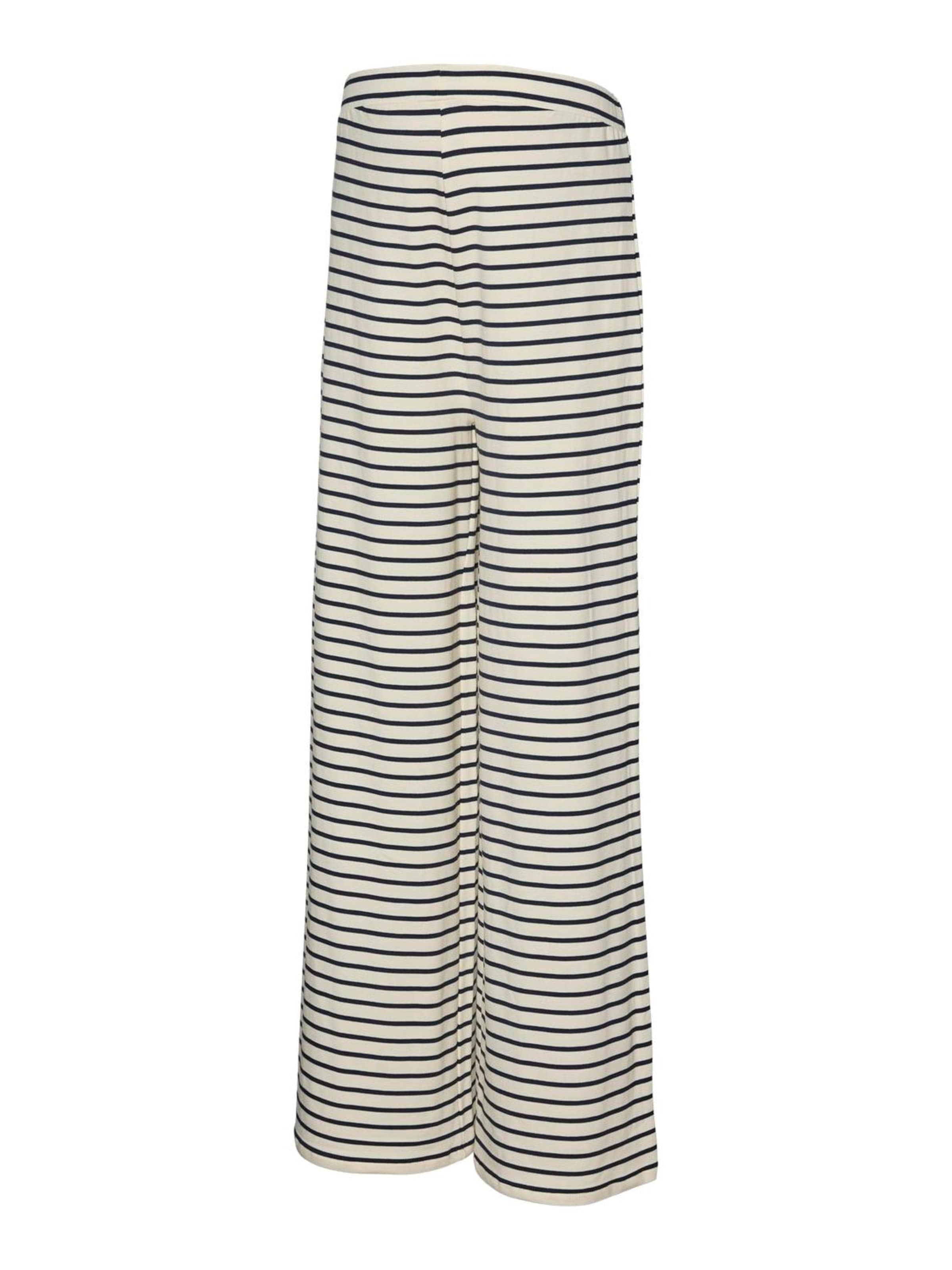 MAMALICIOUS Wide leg Trousers 'MLAmila' in Beige: front