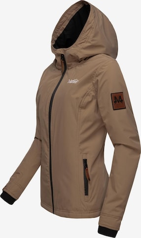 MARIKOO Between-Season Jacket 'Brombeere' in Brown