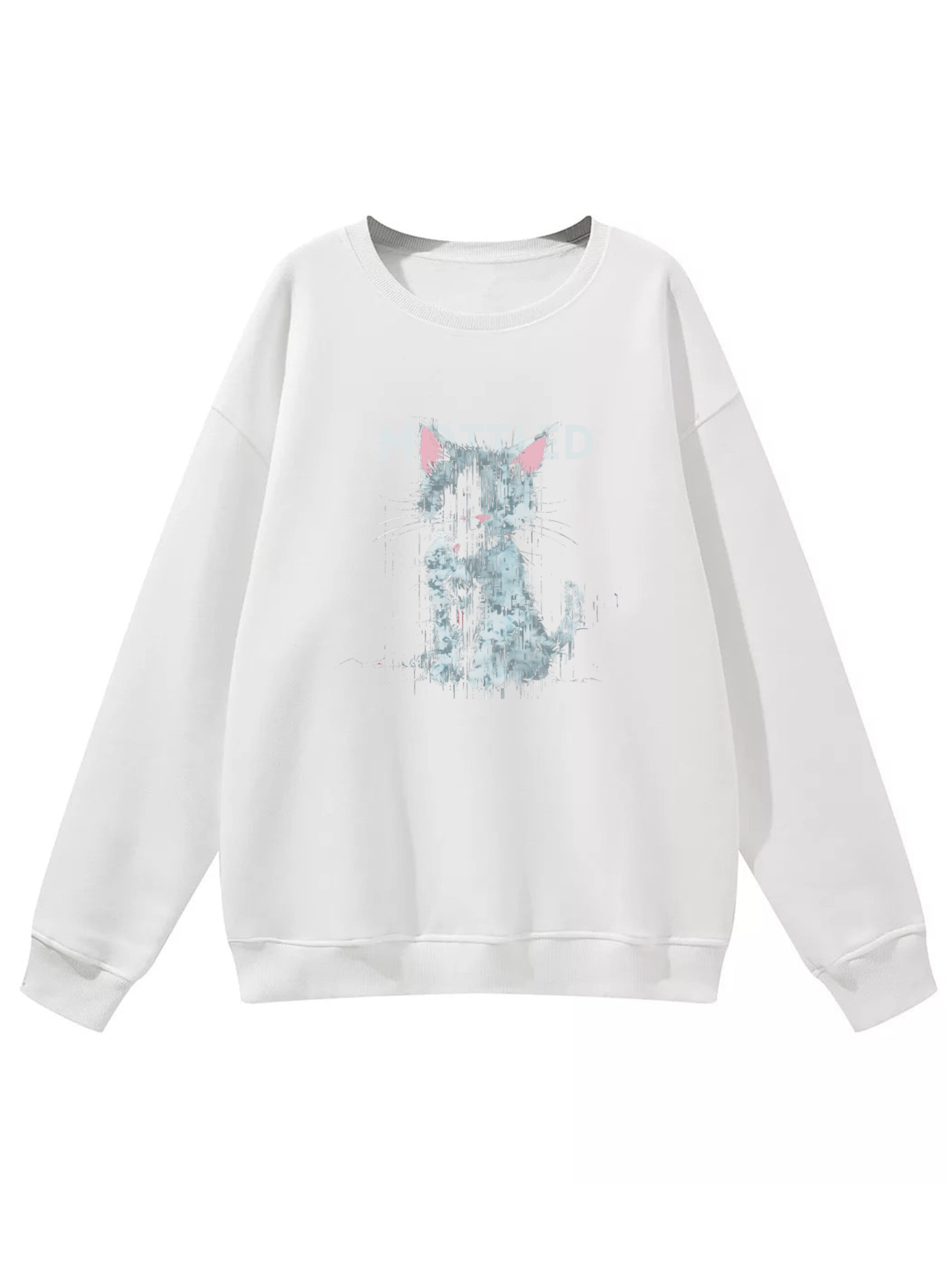 GORHEY - Sudadera 'INS Style' en blanco