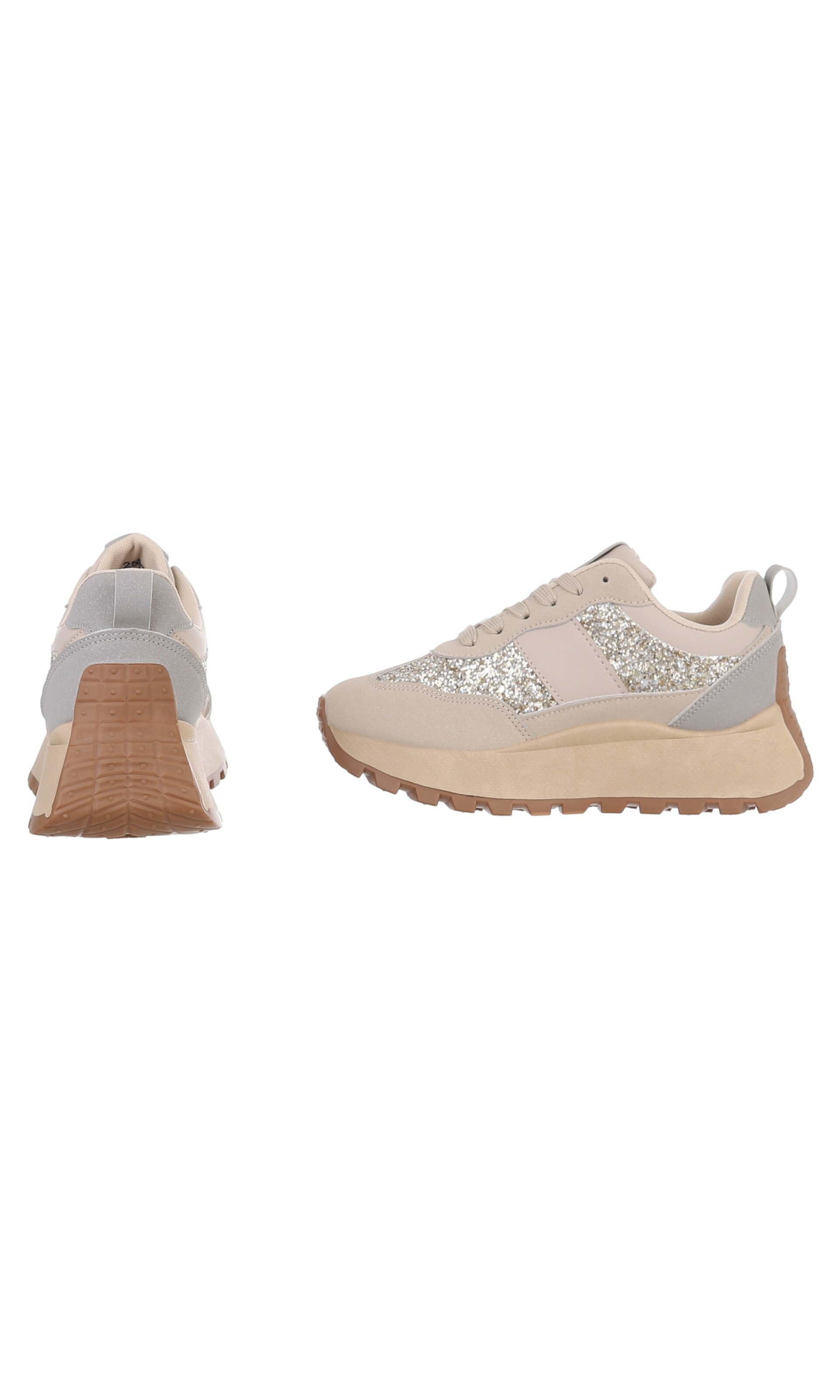 Ital-Design Sneaker in Beige