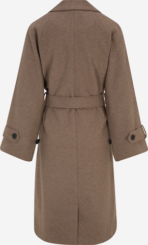 OBJECT Petite Between-Seasons Coat 'KEILY' in Brown