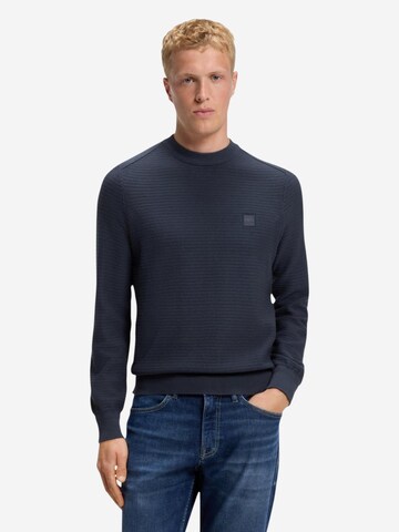 BOSS Trui 'Anion_S 10265864 01 50527584' in Blauw
