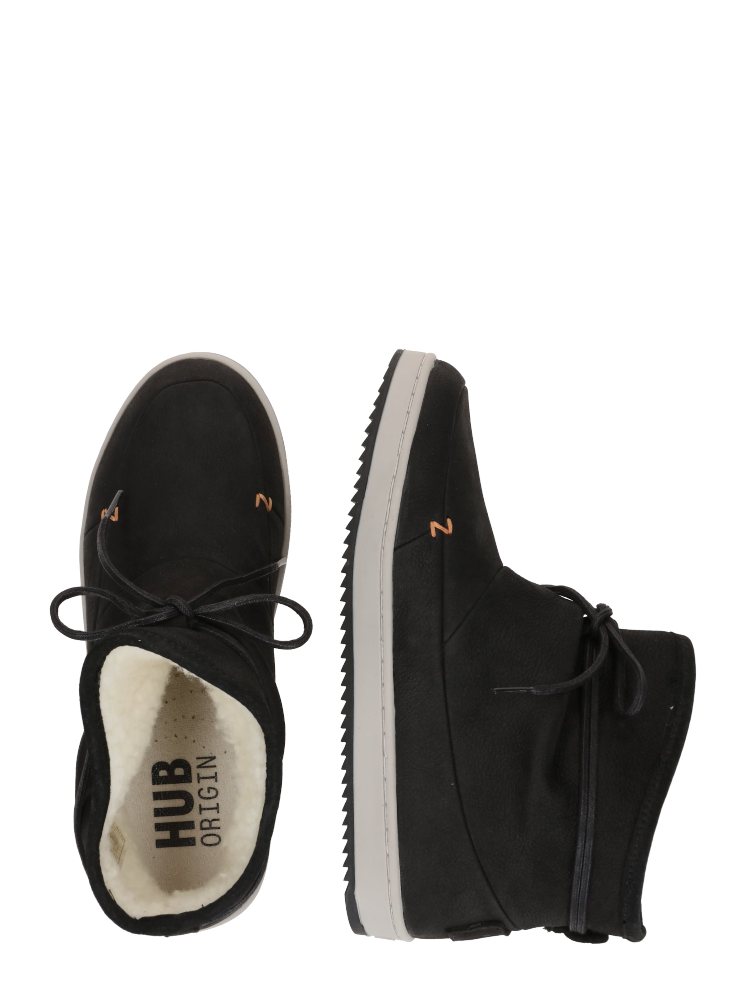 HUB Ботинки 'Queen' в Черный