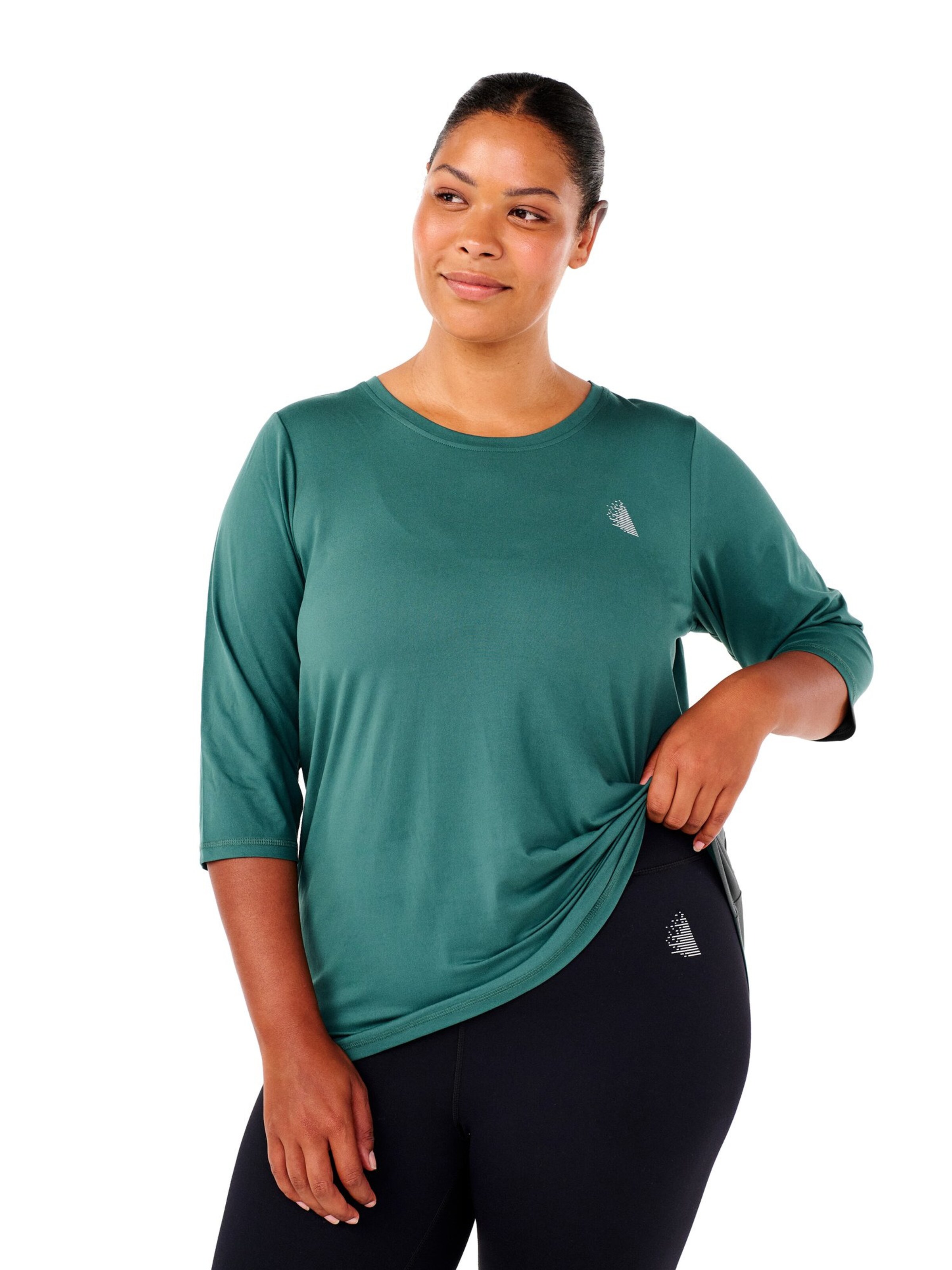 Active by Zizzi - Camiseta funcional en verde: frente