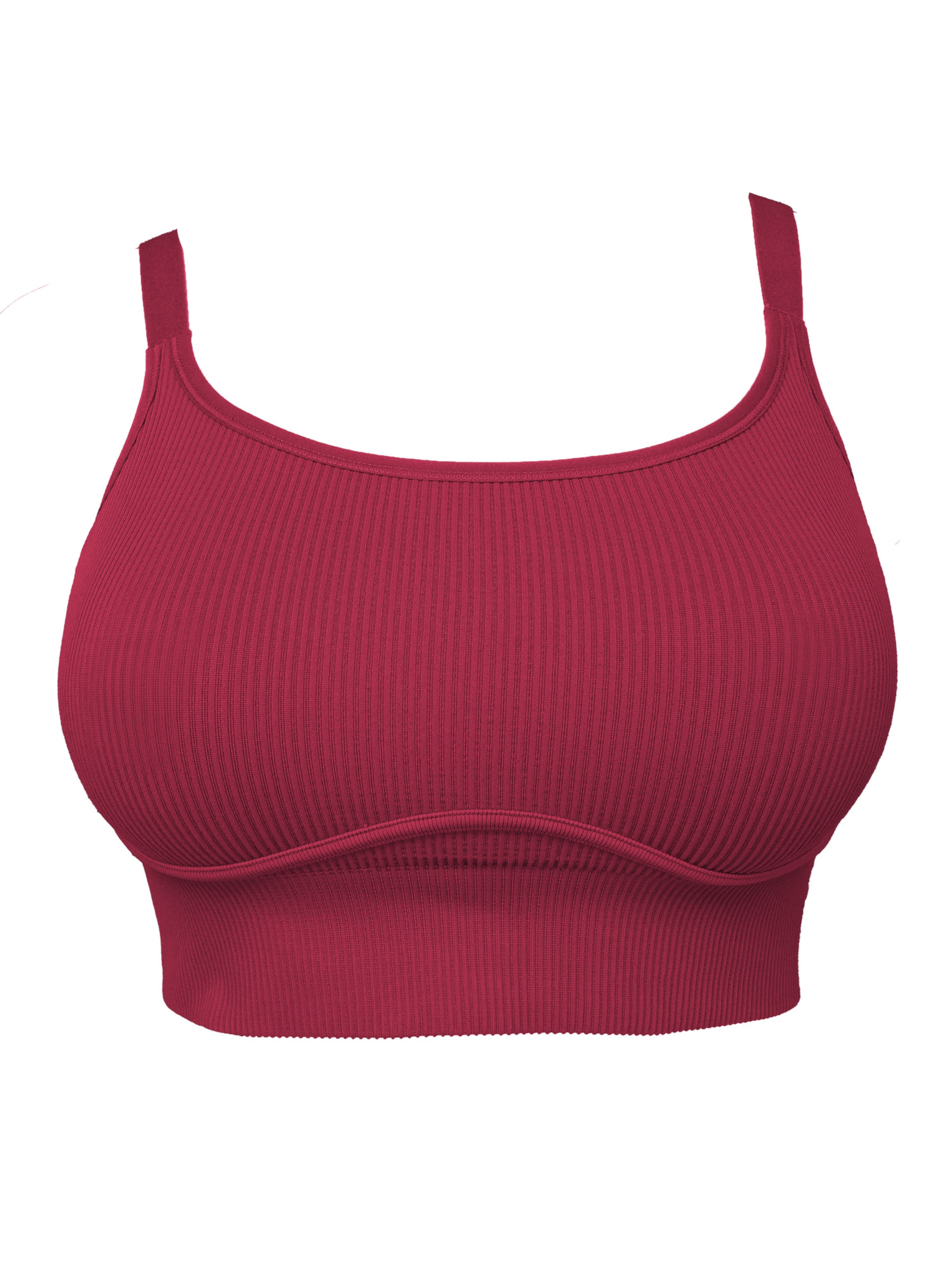 SugarShape Bustier BH 'FREEDA' in Rood: voorkant