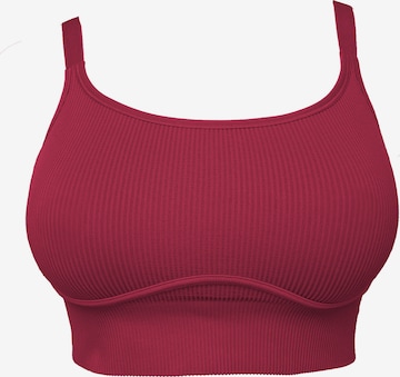 SugarShape Bustier BH 'FREEDA' in Rood: voorkant