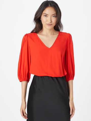 ESPRIT - Blusa 'Soybean' en rojo: frente