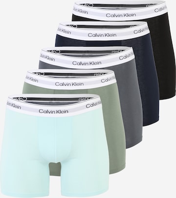 mėlyna Calvin Klein Underwear Boxer trumpikės: priekis