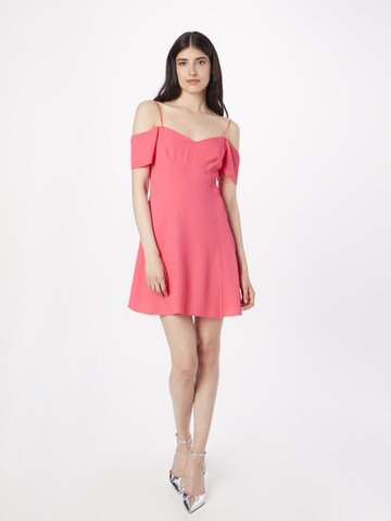 Calvin Klein Jeans - Vestido de verano en rosa: frente