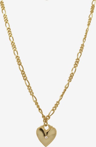 24Kae Necklace in Gold: front