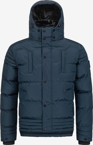 Alessandro Salvarini Winter Jacket 'Fabiano' in Blue