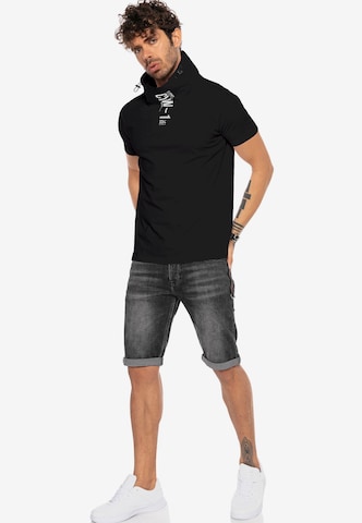 Redbridge T-Shirt 'Sunnyvale' in Schwarz