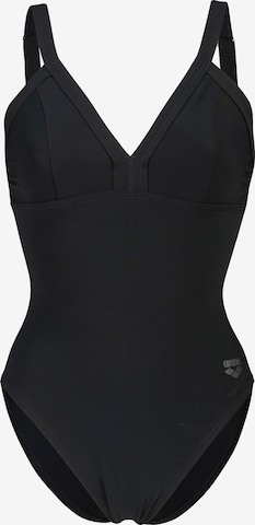 pilka ARENA Biustjė Uždaras maudymosi kostiumėlis: priekis