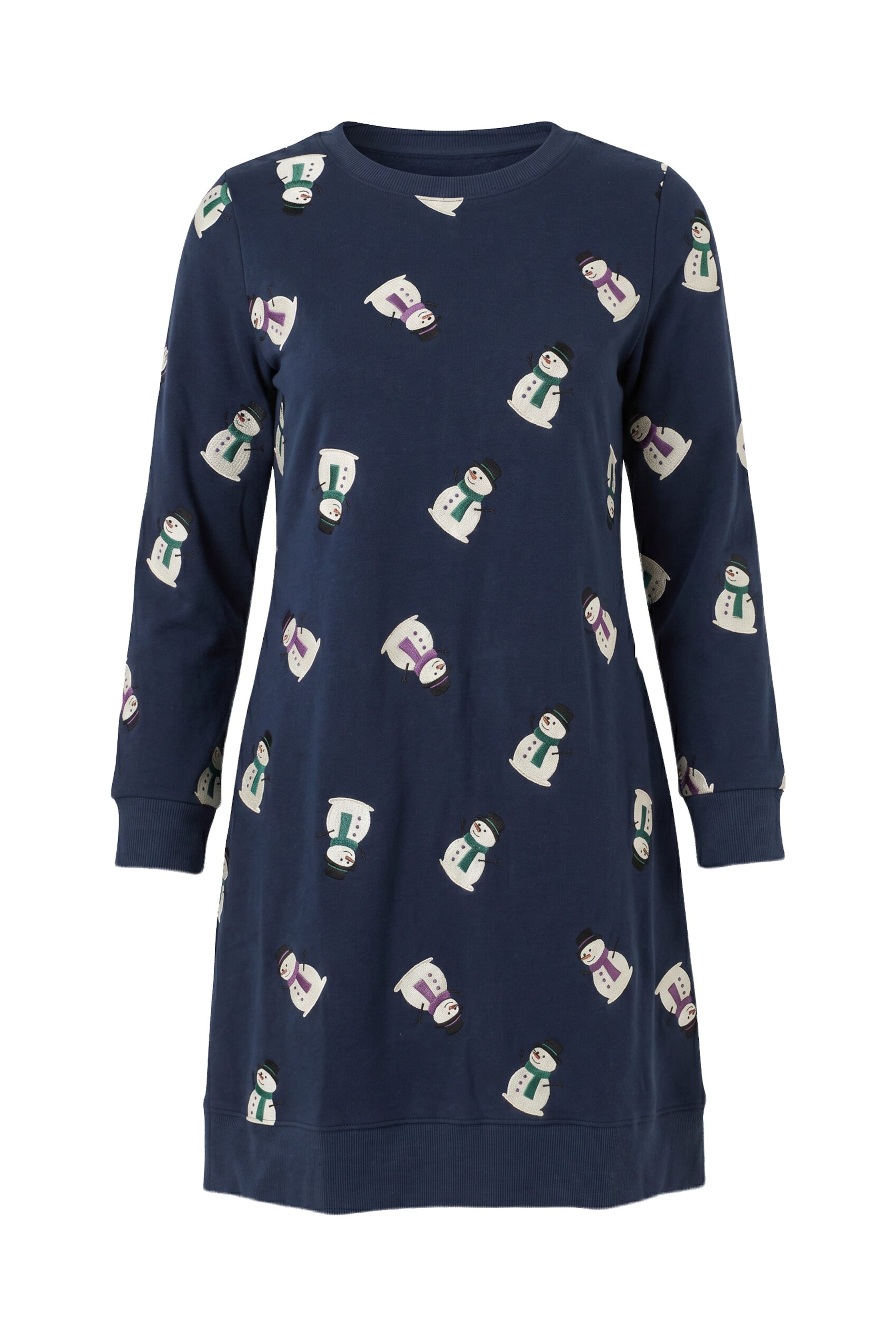 Ulla Popken Dress in Blue: front