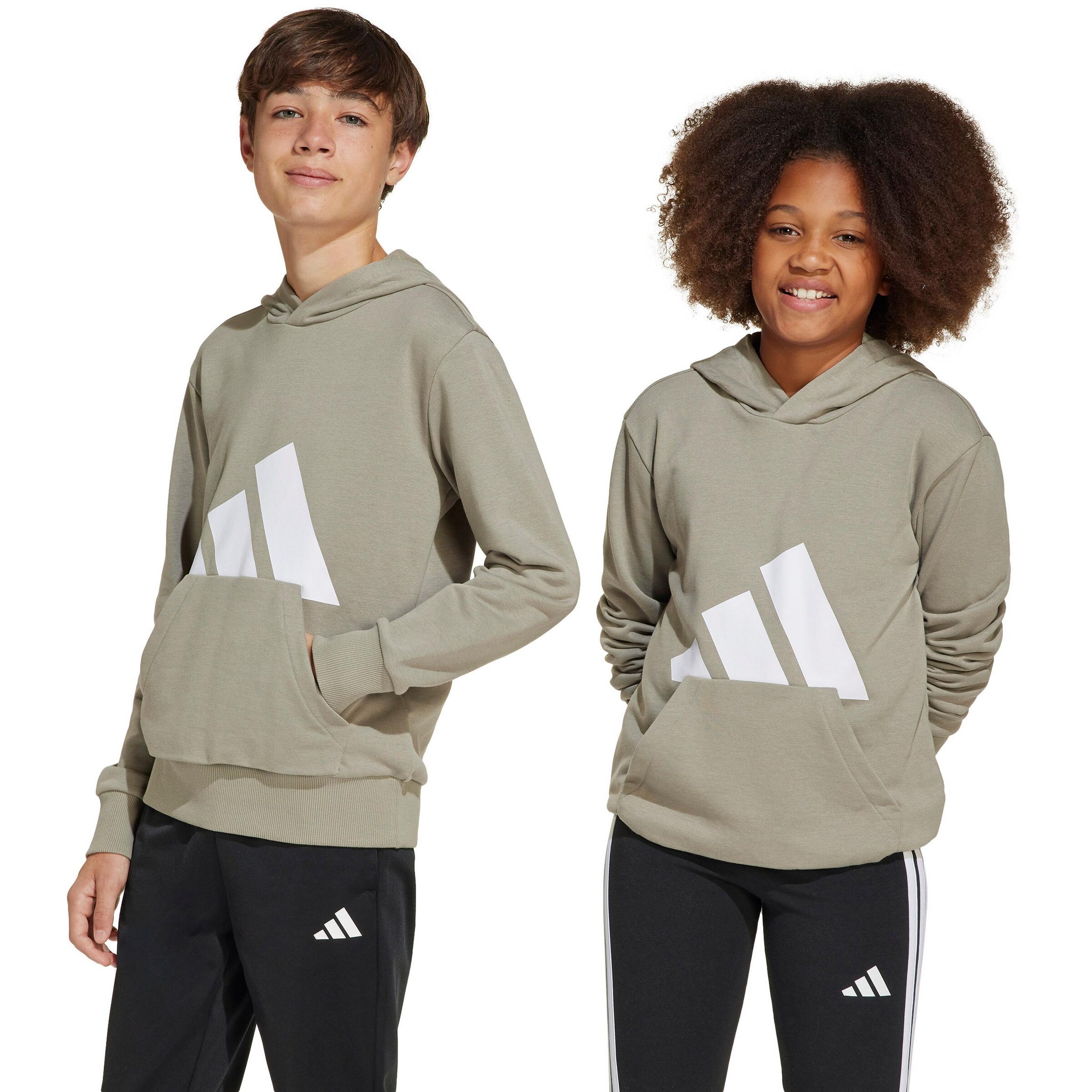 ADIDAS SPORTSWEAR Athletic Sweatshirt 'Essentials' in Beige: front