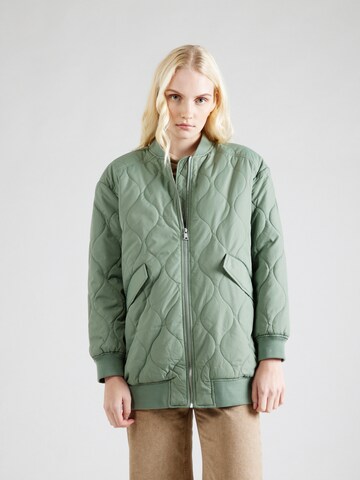 Veste mi-saison 'TINA' ONLY en vert : devant