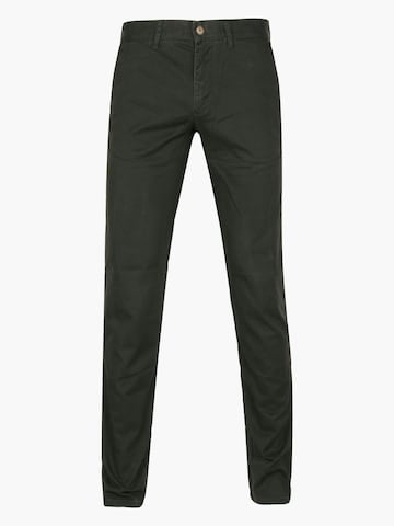 Suitable Chino 'Sartre' in Groen: voorkant