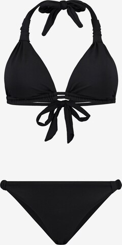 Triangle Bikini 'BIBI' Shiwi en noir : devant