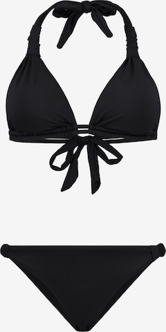 Shiwi Triangel Bikini 'BIBI' in Schwarz: predná strana