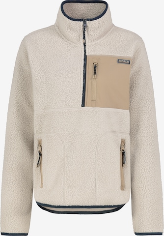 Sublevel Fleece jas in Beige: voorkant
