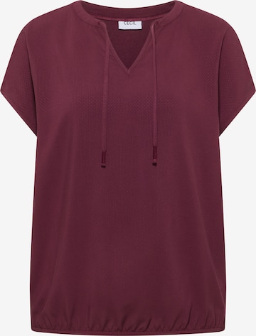 CECIL Blouse in Red: front