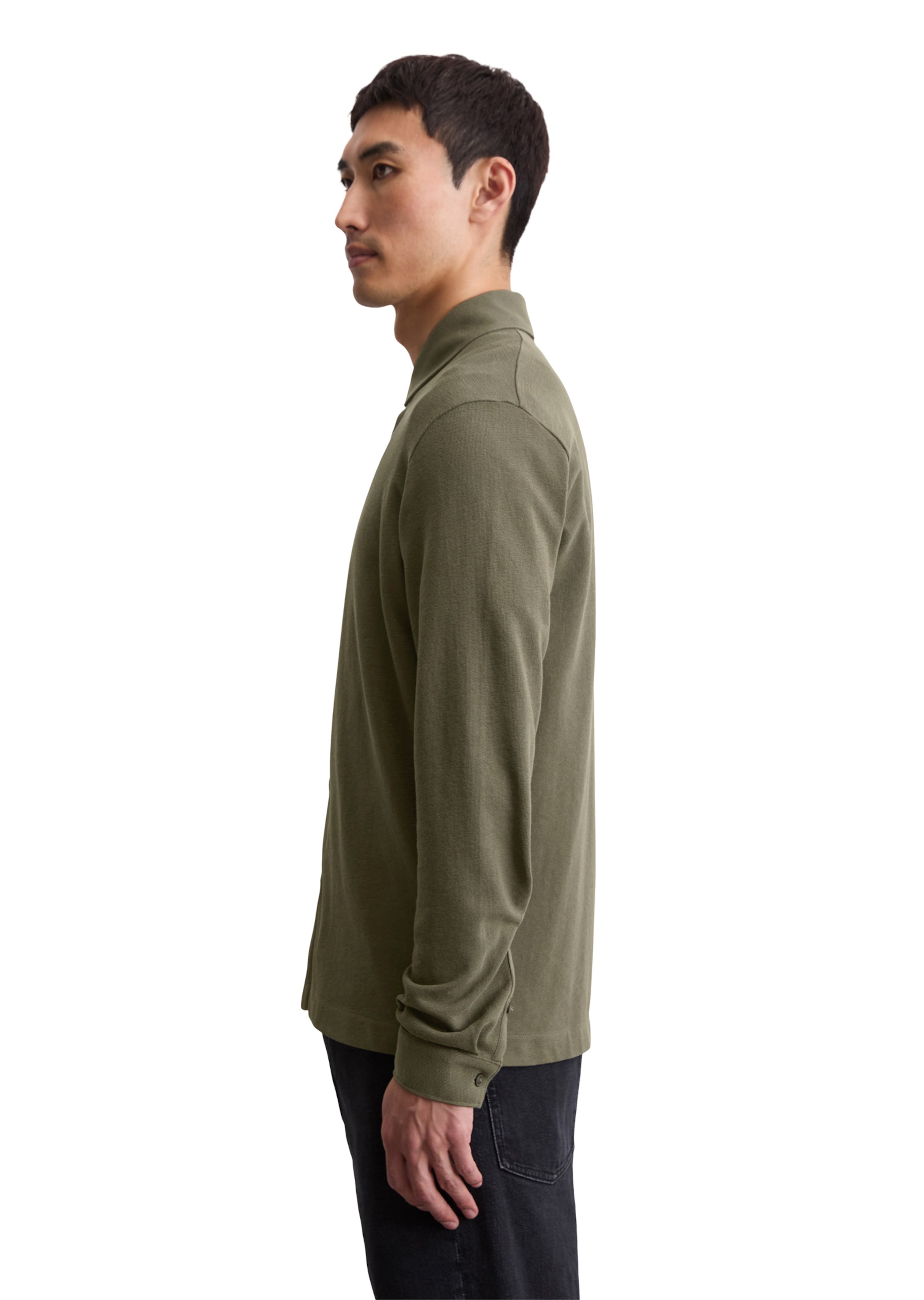 Marc O'Polo Regular fit Overhemd in Groen
