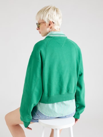 Tommy JeansSweater majica - zelena boja