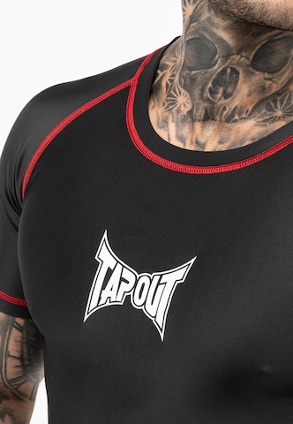 Tapout Shirt 'CRYSTAL' in Zwart