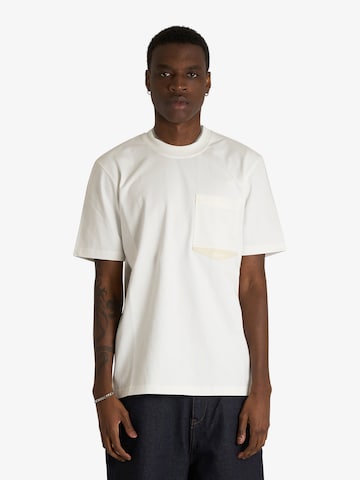 Maglietta di Yes London in bianco: frontale