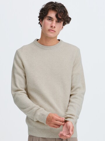 Casual Friday Sweater 'Karl' in Beige: front