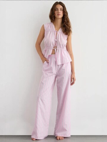 Hiccup Wide Leg Hose in Pink