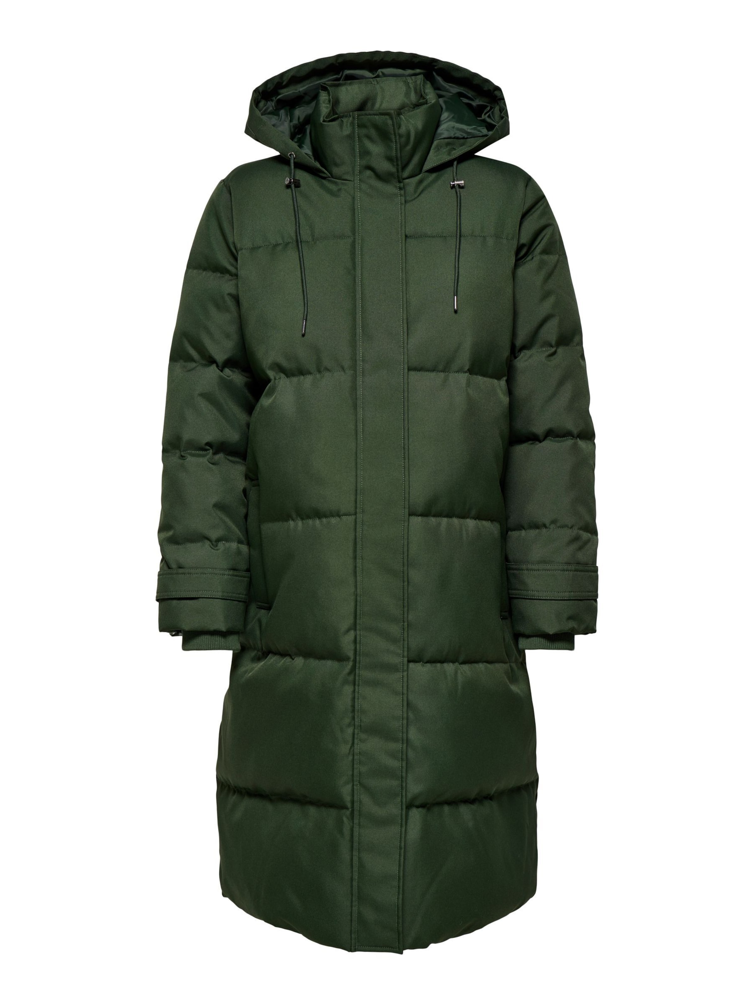 Only Maternity - Abrigo de invierno 'OLMIrene' en verde: frente