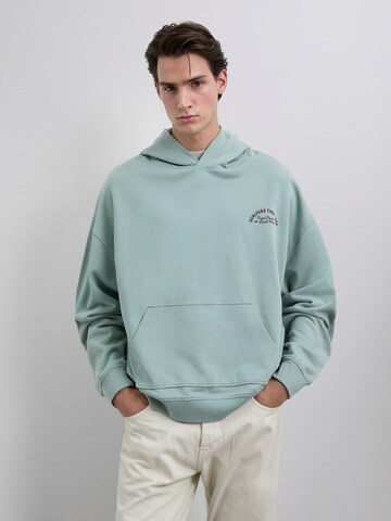 Scalpers Sweatshirt 'Time Off' i grøn