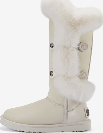 Australia Luxe Collective Boot 'Nordic Tall Satin' i beige: framsida