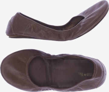 FLIP*FLOP Flats & Loafers in 37 in Brown: front