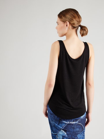 PIECES Top 'BILLO' in Black