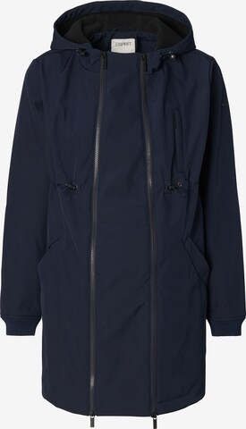 Esprit Maternity Winterparka in Blauw: voorkant