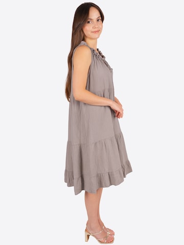 Robe Seasons of April en marron
