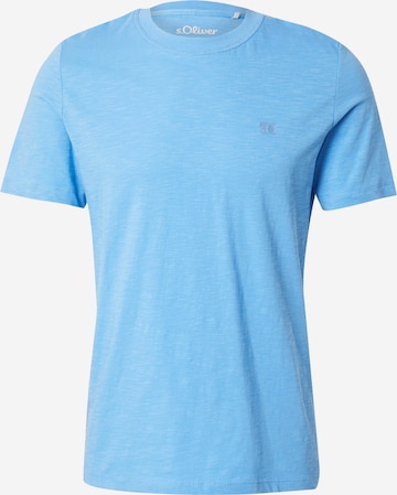 T-Shirt s.Oliver en bleu : devant