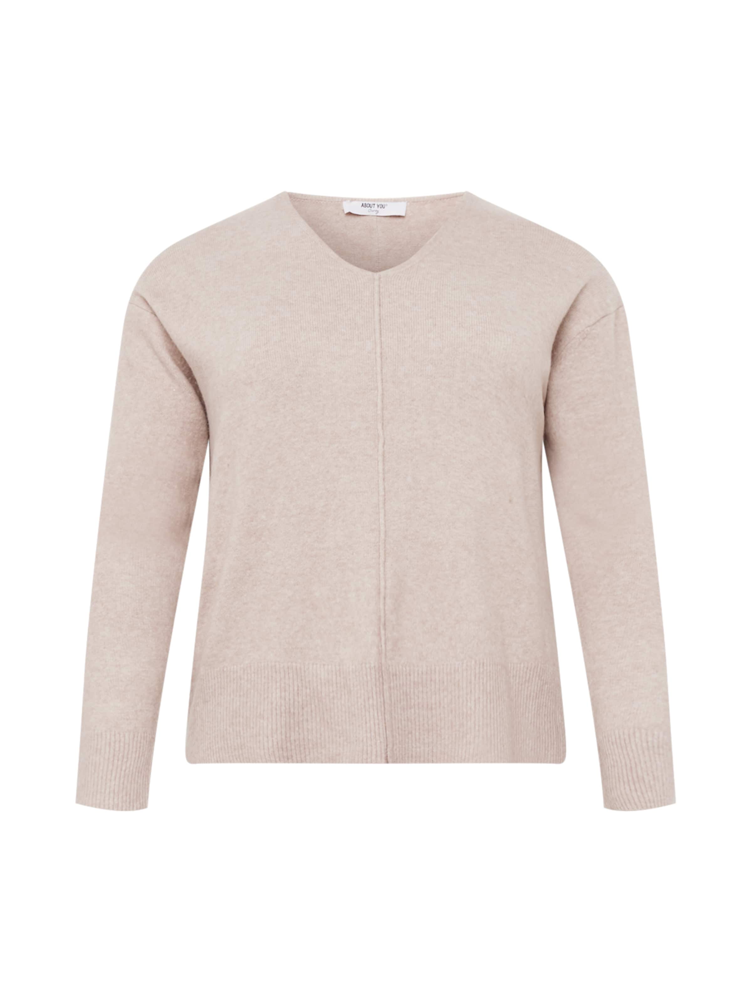 ABOUT YOU Curvy Svetr 'Asta' – béžová: přední strana