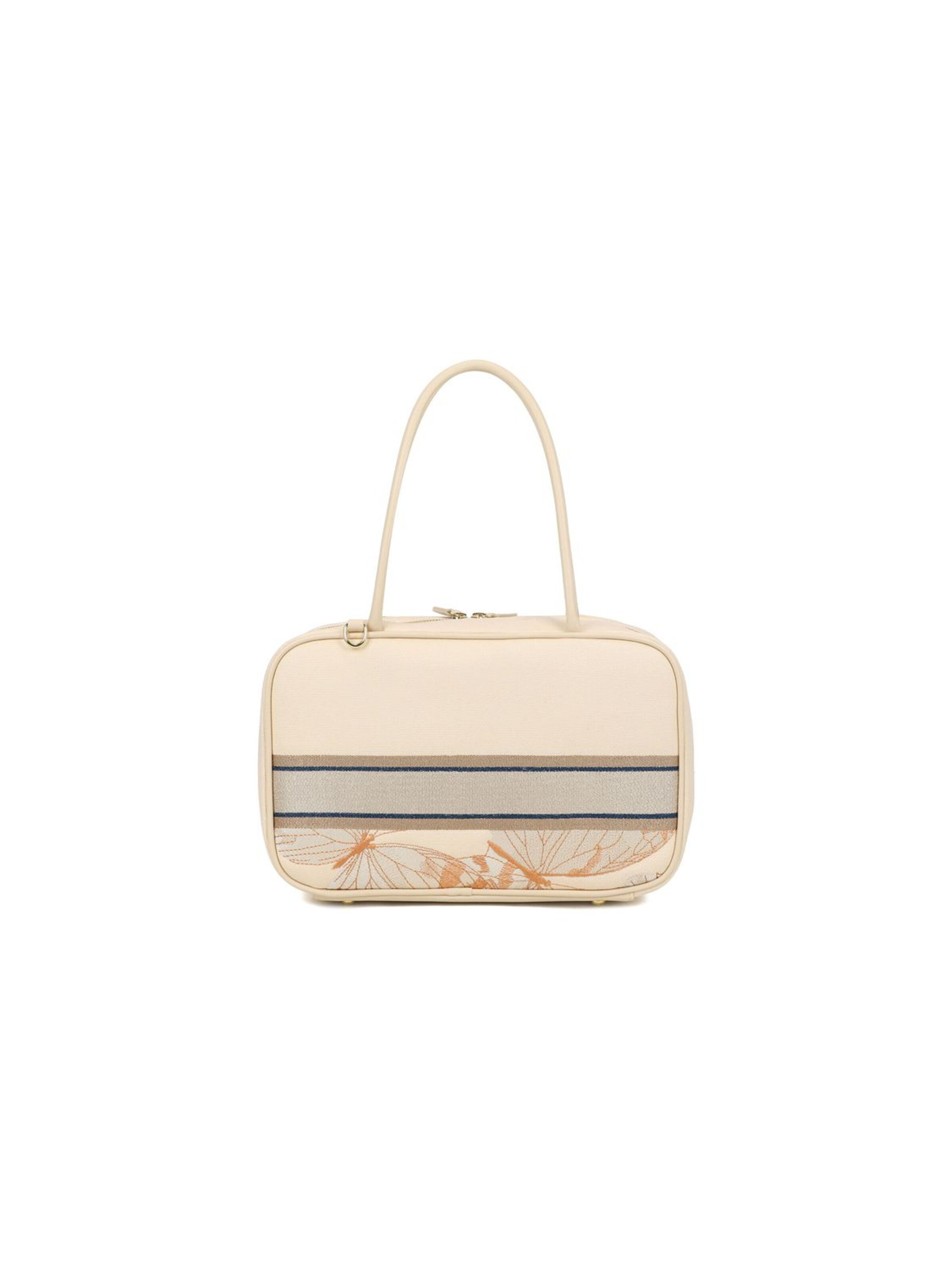 Borsa a mano 'Jacquard' di Braccialini in beige